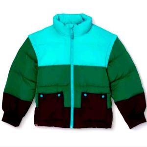 Target x Lego kids puffer jacket with removable sleeves Unisex gently worn